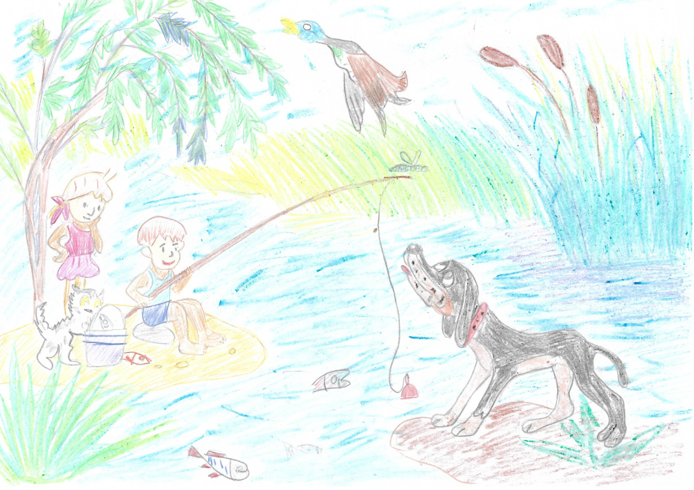 "Малыши на рыбалке"