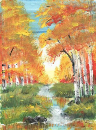 Прелесть осенней воды