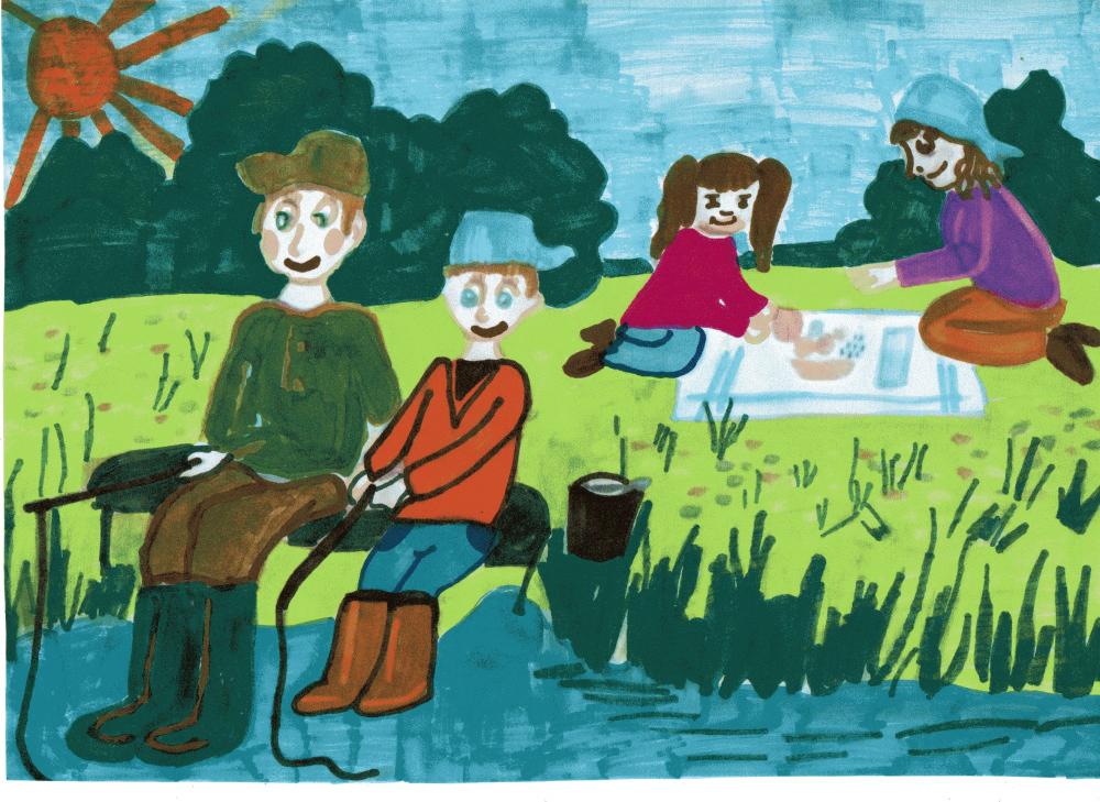 Приятный отдых всей семьёй