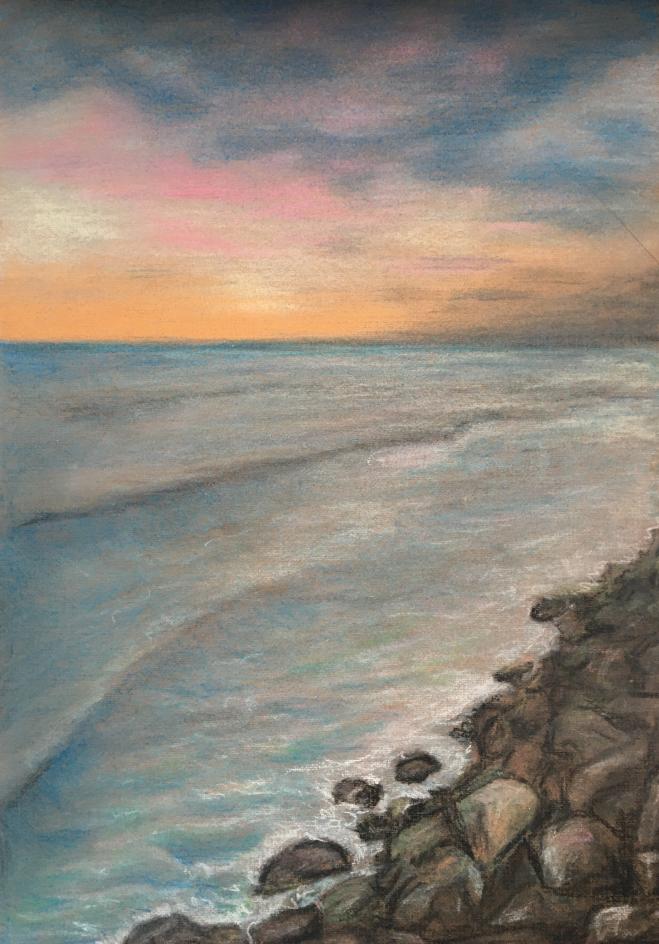 Берег Рыбинского водохранилища