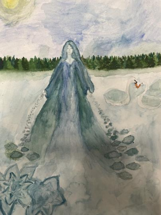 Водная девушка