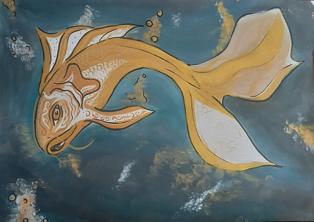 Золотая рыбка.