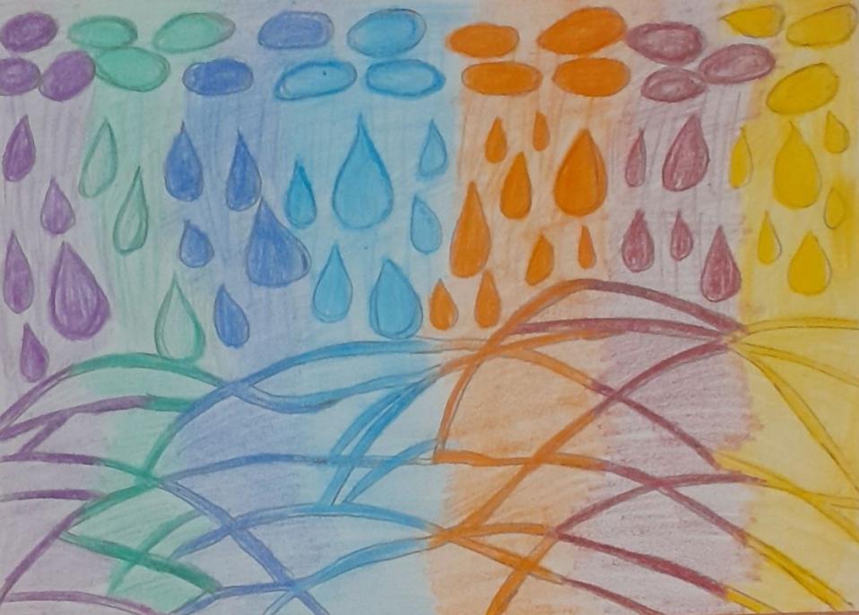 Радужные капельки