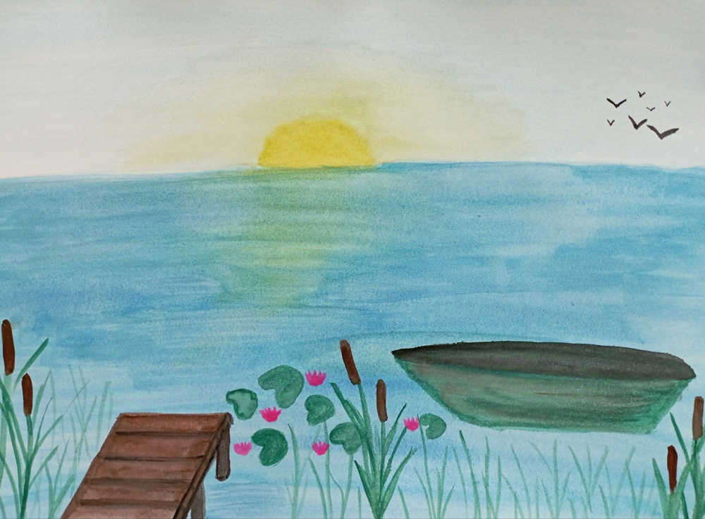 Летнее утро на Истре