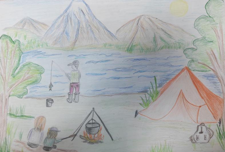 Отдых у реки Авача 