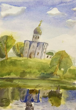 Солнечный день на реке Нерль