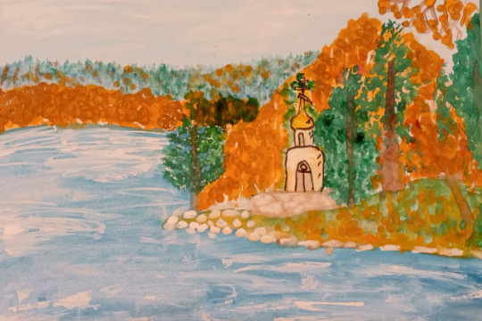 Озеро Байкал. Осень.