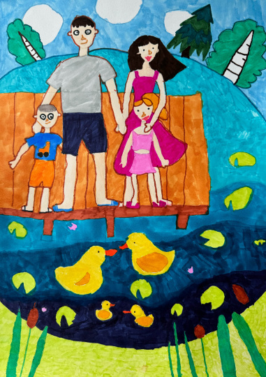 Озеро у дома