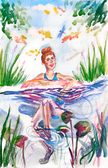 Лето на реке Бирюса