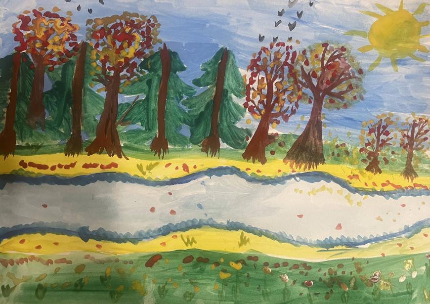 Осень на речке