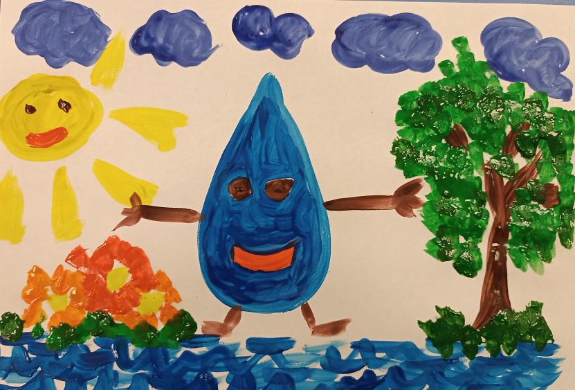 Вода-это жизнь.