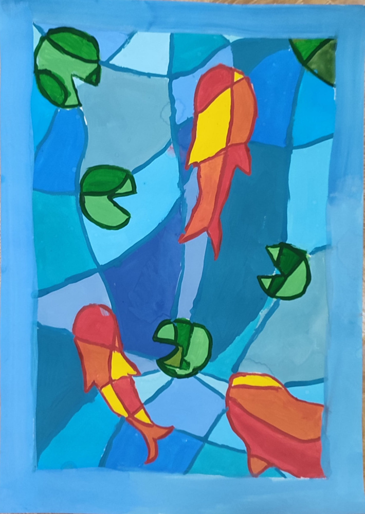 Пруд с недовольными рыбами