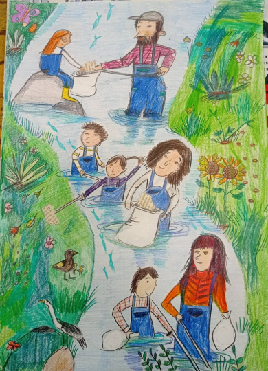 "Наша речка будет чистой"