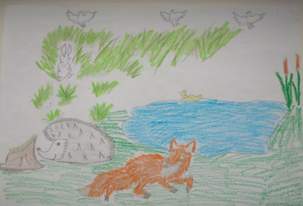 Лесное озеро