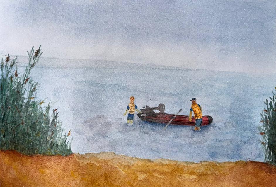 Азовское море. Таганрогский залив