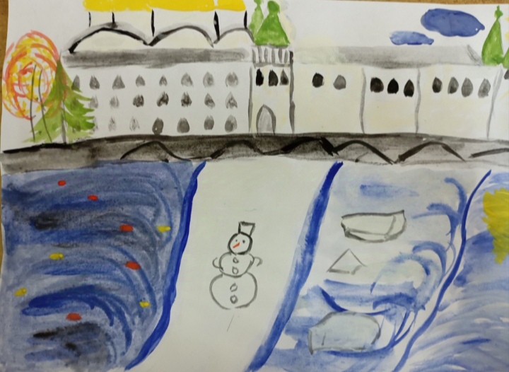 зима в Костроме