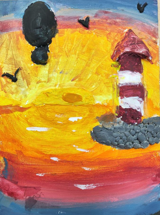 Морской закат