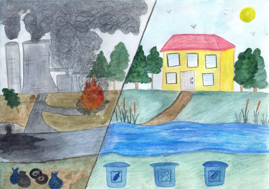 "Чистим водоем, сортируем мусор"