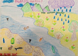 "Берегите воду без неё нам не жить"