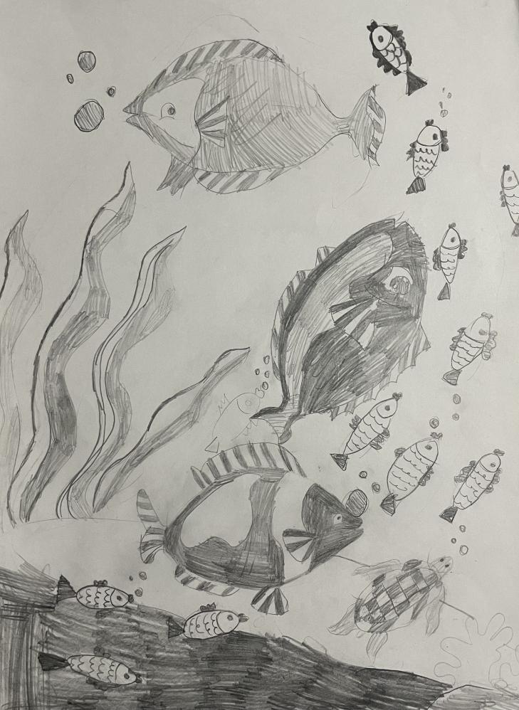 Подружки рыбки на одной волне