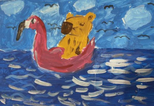 Капибара на отдыхе