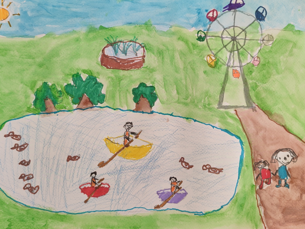 На прогулке