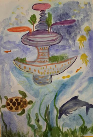 Гармония людей и животных в подводном мире