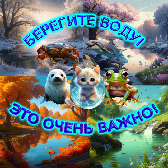 Беречь воду - это важно!