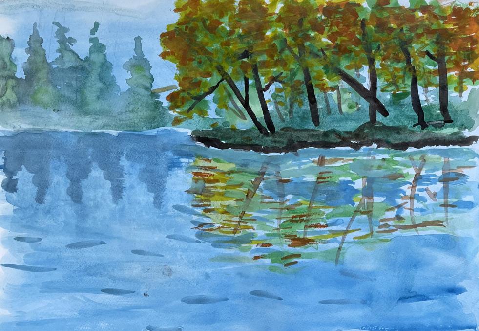 «Отражение волшебства осени»