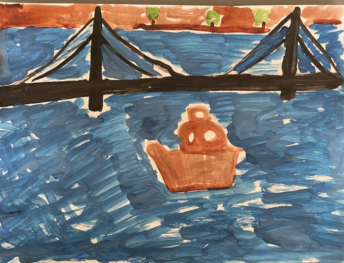 Любимая река Нева