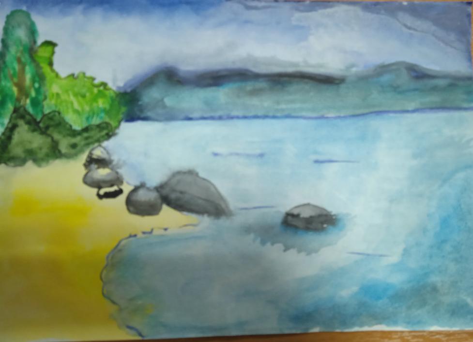 Берега реки Вопь