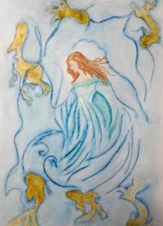 Водная девушка 