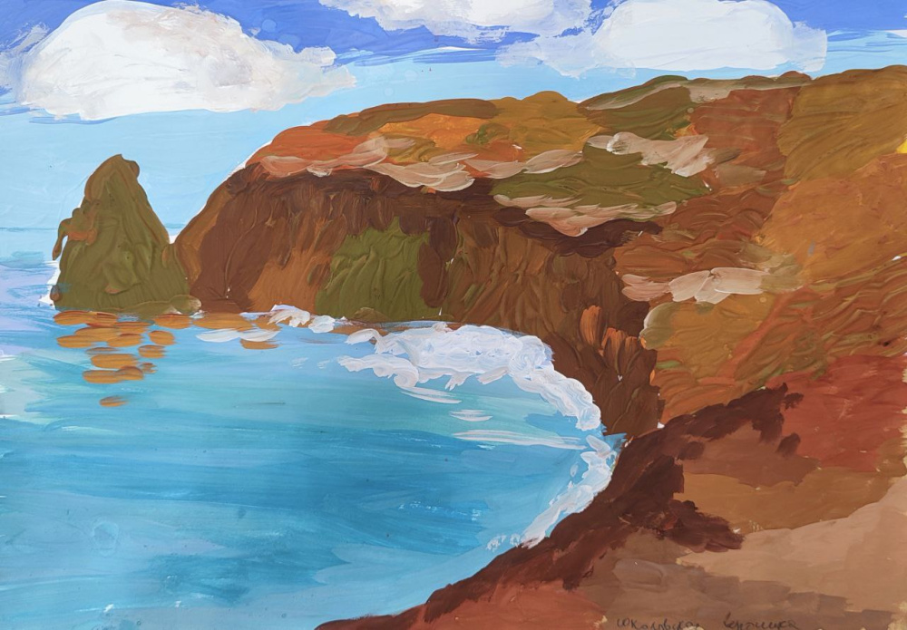 Осеннее море