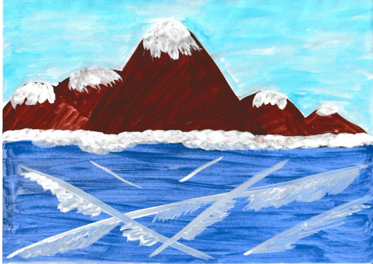 "озеро Байкал зимой"