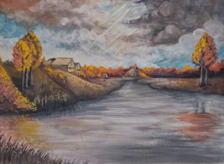 Осень в седых облаках