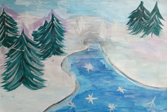 Сказочная река