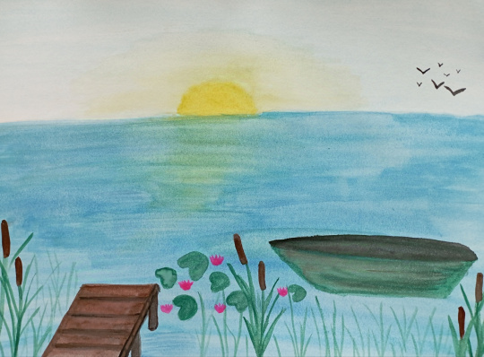 Летнее утро на Истре