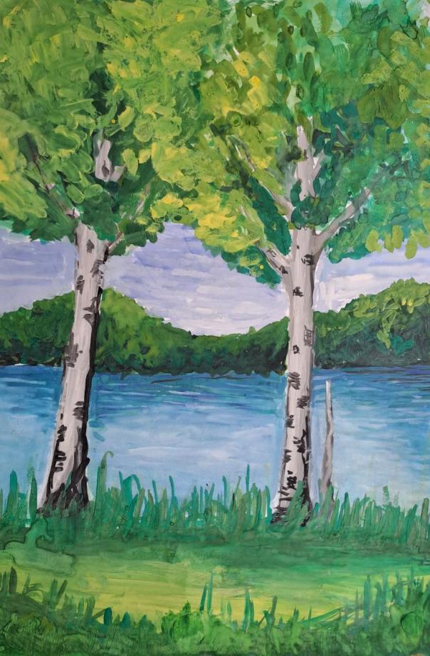 Водоём в парке