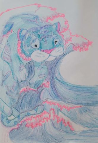 Образ воды - тигр