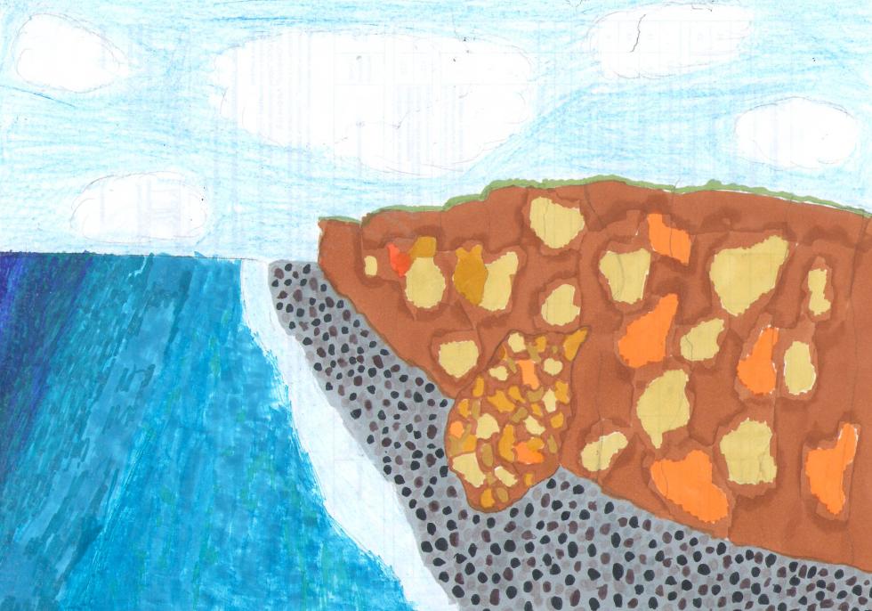 Летний пляж