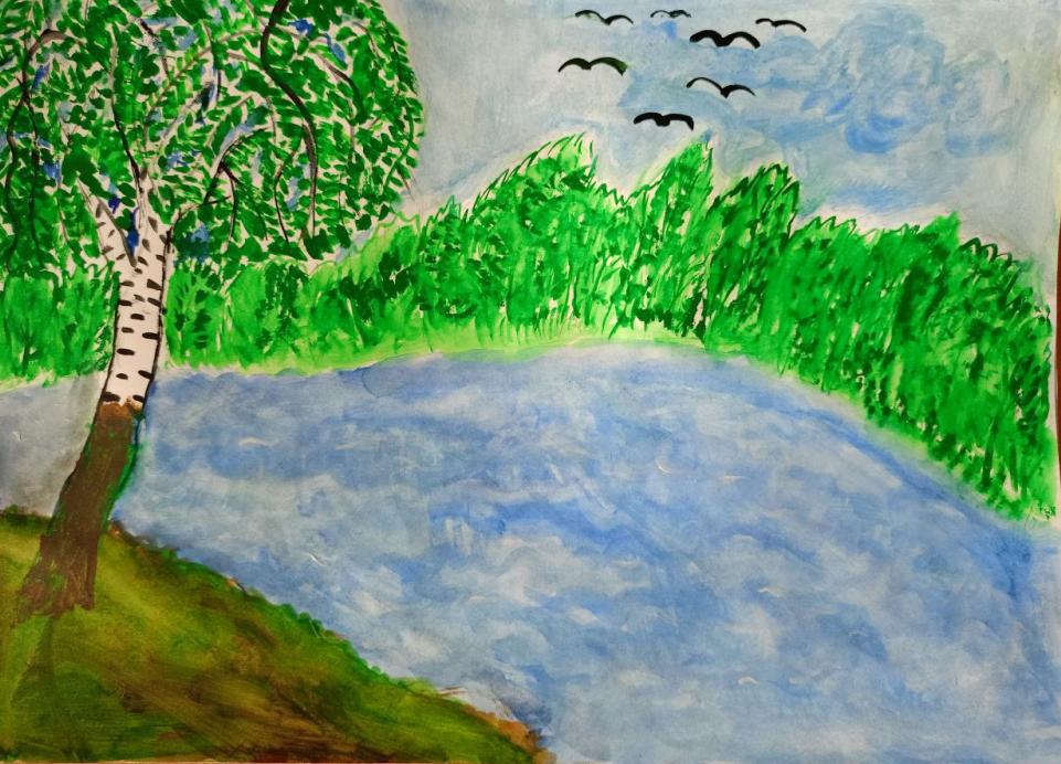 Лето на реке