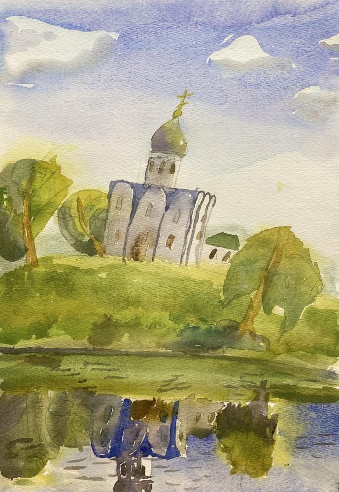 Солнечный день на реке Нерль