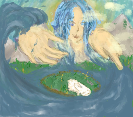 Аллегория на реку