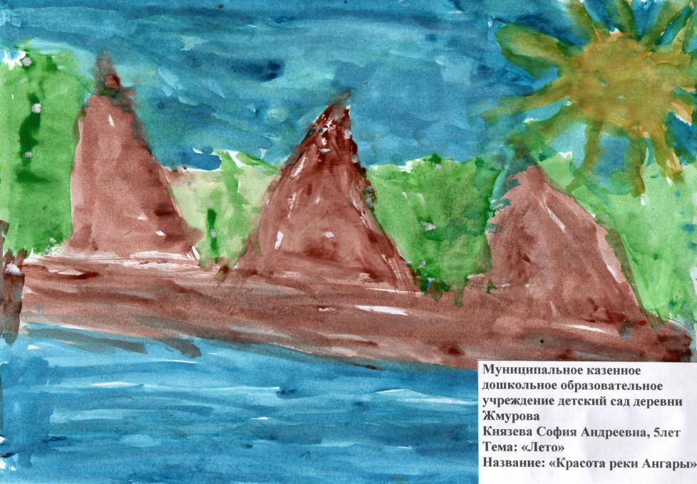 "Красота реки Ангары"