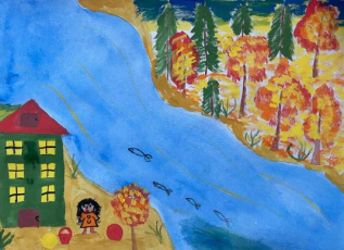 Город на реке Обь