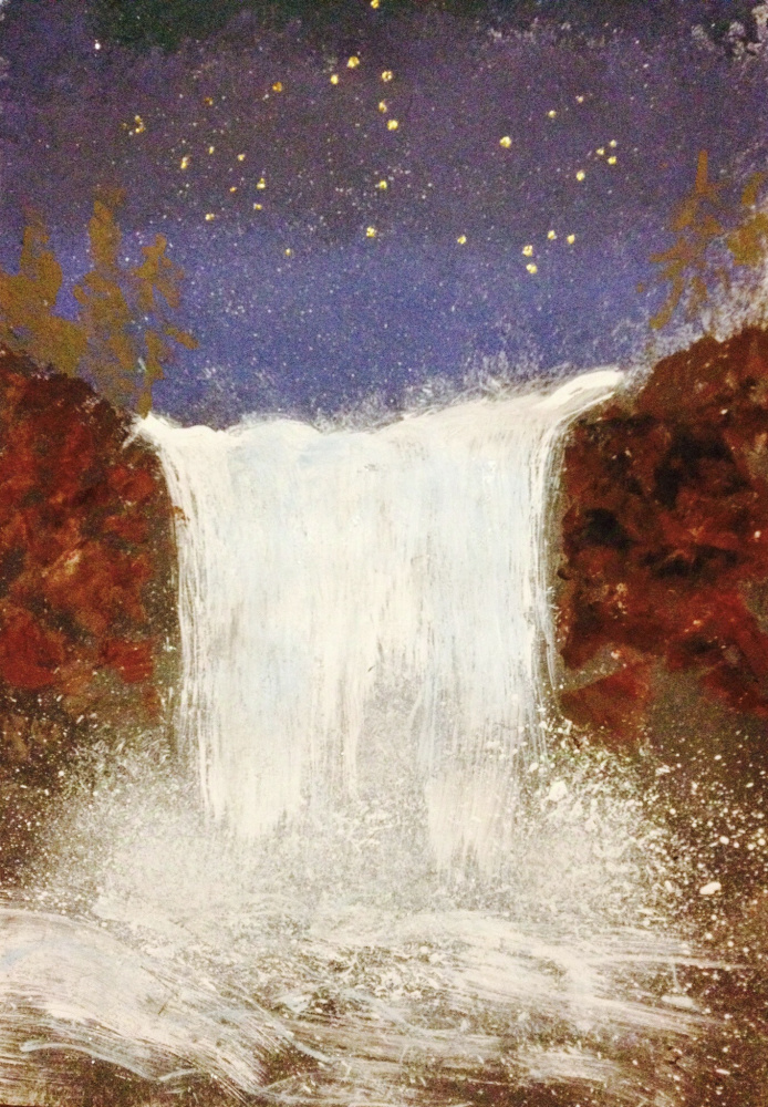 Водопад Белый . Архыз 