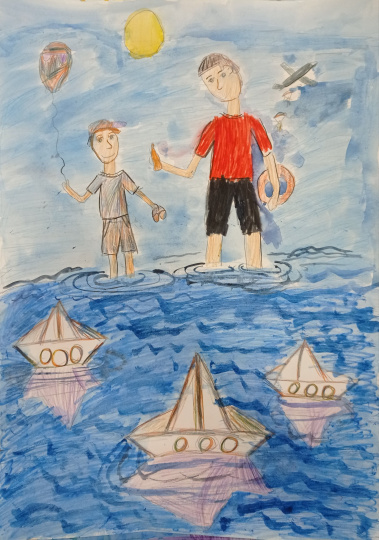 "Бумажные кораблики"