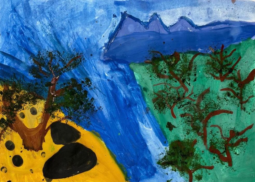 Озеро Байкал летом