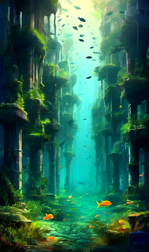 Подводный город