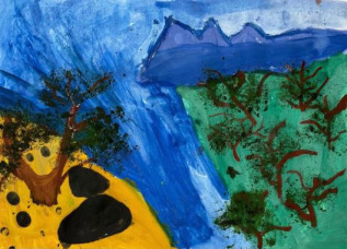 Озеро Байкал летом